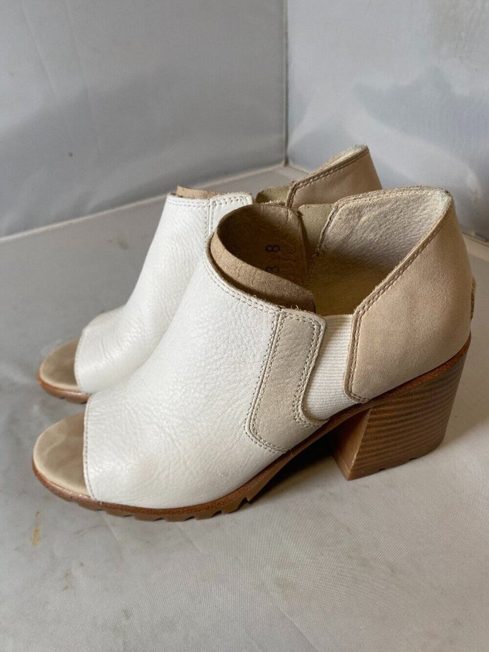 Sorel Nadia Open Toe Ankle Bootie 8